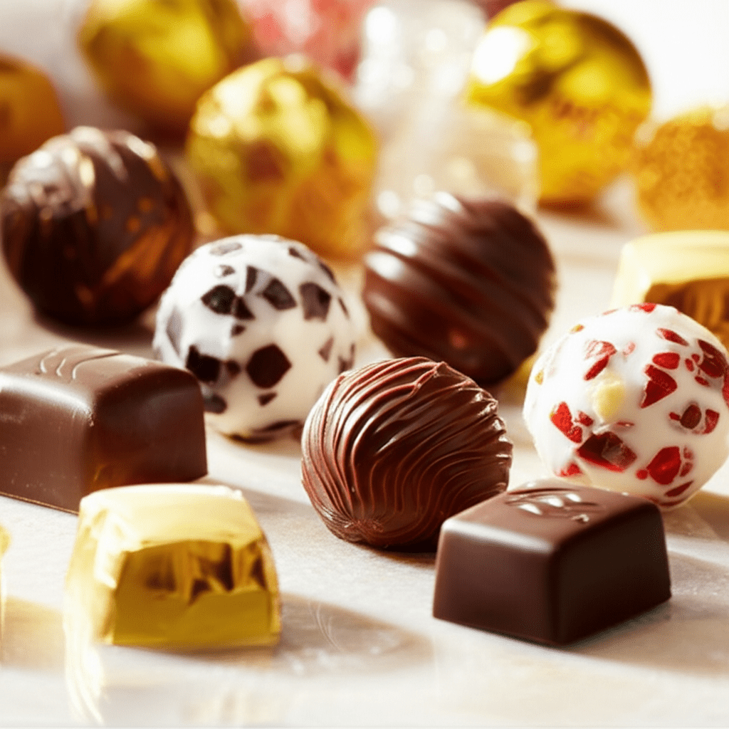 Generate a high-quality, relevant image prompt for an article about: Where to Buy Lindt Dubai Chocol