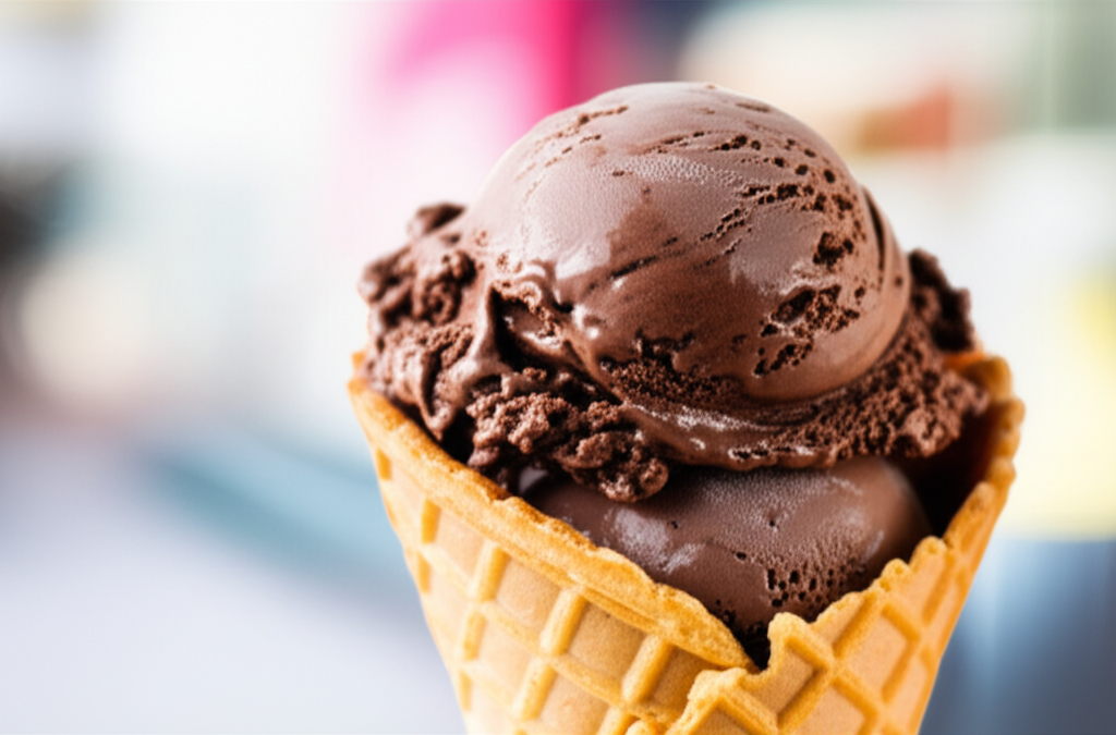 Generate a high-quality, relevant image prompt for an article about: Does Baskin Robbins Have Dubai