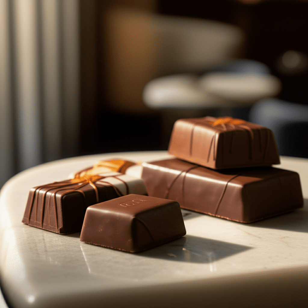 Generate a high-quality, relevant image prompt for an article about: Does Heb Have Dubai Chocolate?