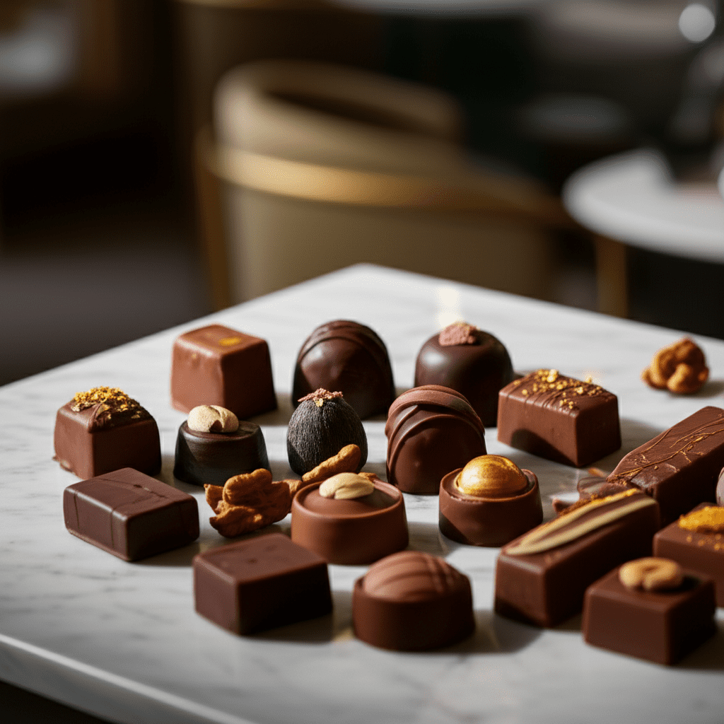 Generate a high-quality, relevant image prompt for an article about: Does Heb Have Dubai Chocolate?