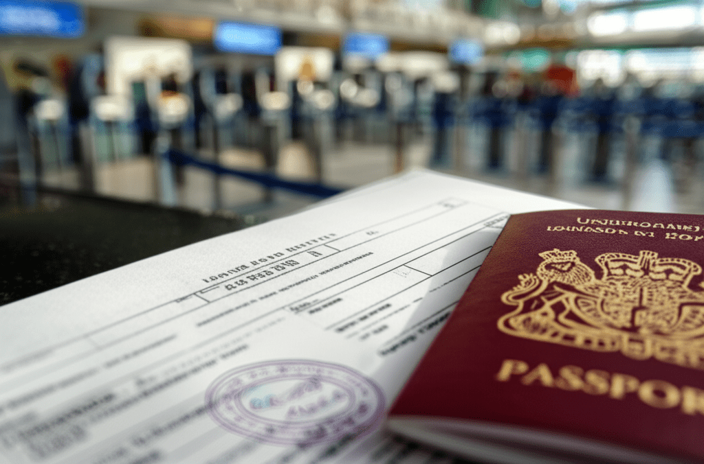 Generate a high-quality, relevant image prompt for an article about: How To Apply For Dubai Visa Fro