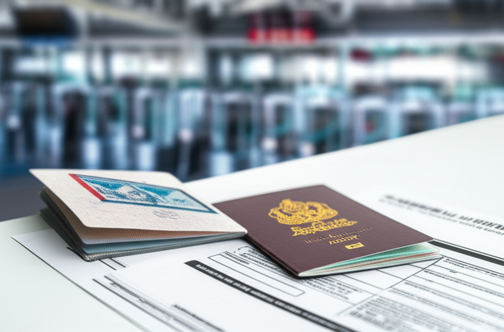 Generate a high-quality, relevant image prompt for an article about: How To Apply For Dubai Visa Fro