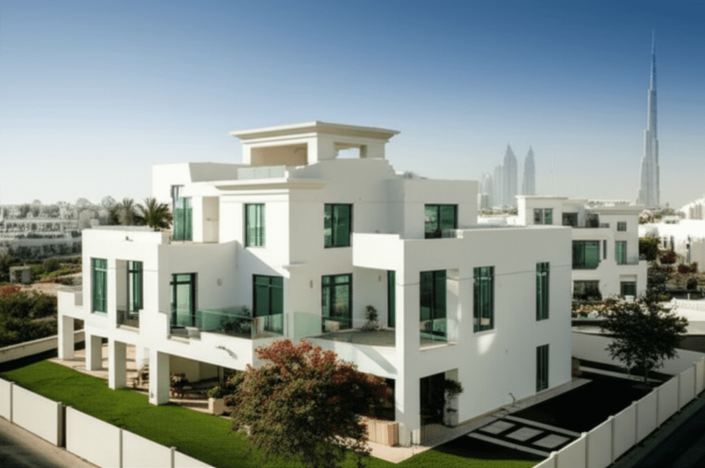 Generate a high-quality, relevant image prompt for an article about: Can I Buy Property In Dubai Fro