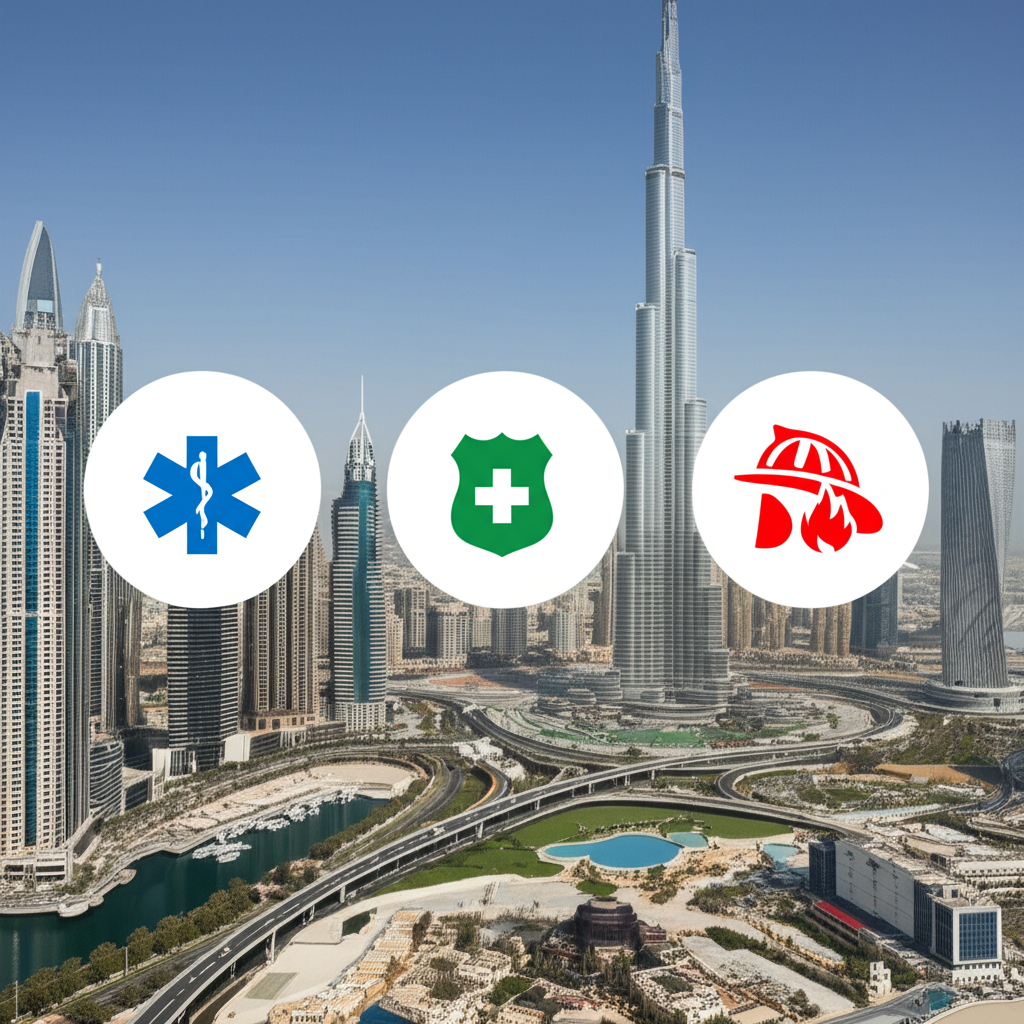 Generate a high-quality, relevant image prompt for an article about: What Are the Emergency Numbers