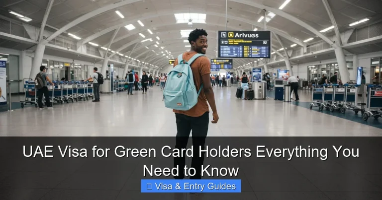 UAE Visa for Green Card Holders Everything You Need to Know