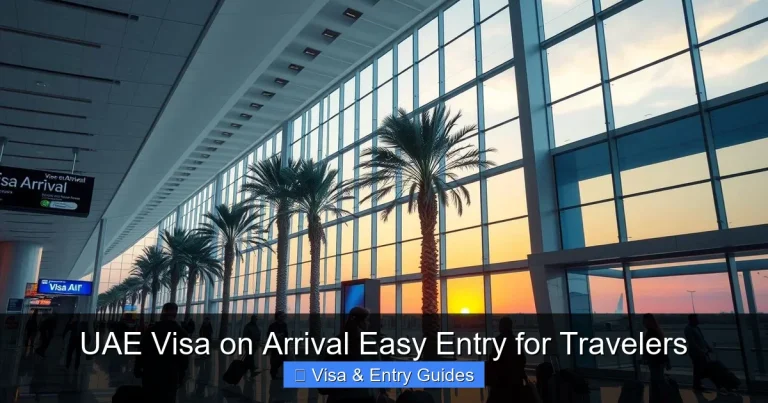 UAE Visa on Arrival Easy Entry for Travelers