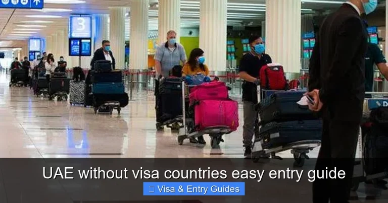 UAE without visa countries easy entry guide