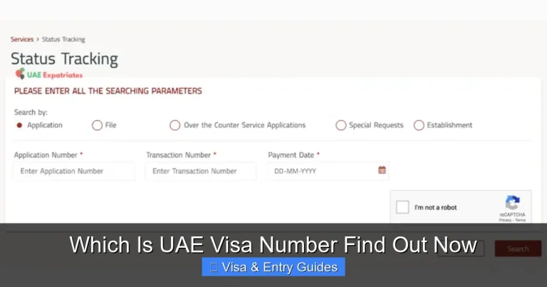 Which Is UAE Visa Number Find Out Now