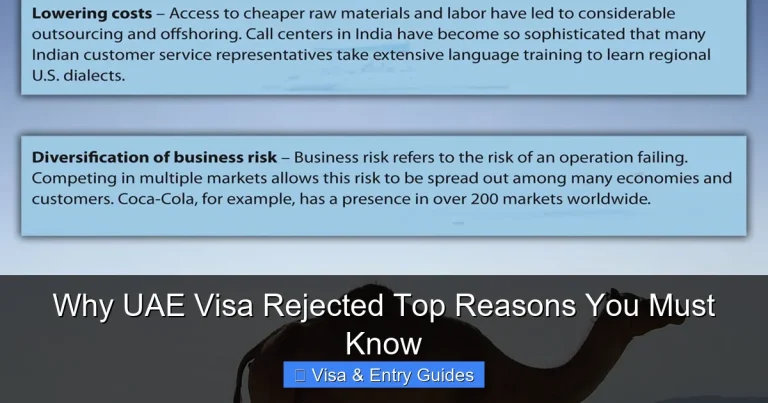 Why UAE Visa Rejected Top Reasons You Must Know