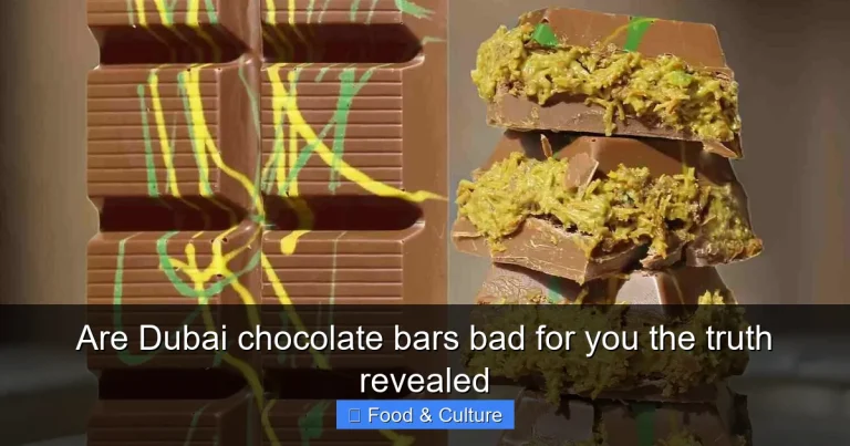 Are Dubai chocolate bars bad for you the truth revealed