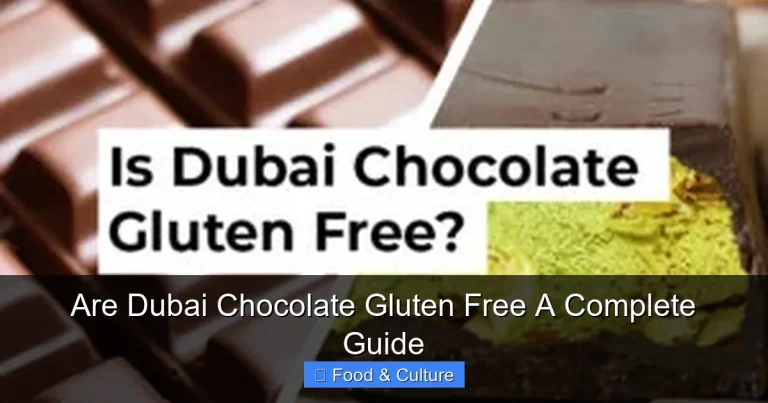 Are Dubai Chocolate Gluten Free A Complete Guide