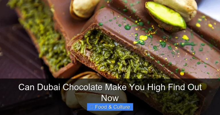 Can Dubai Chocolate Make You High Find Out Now