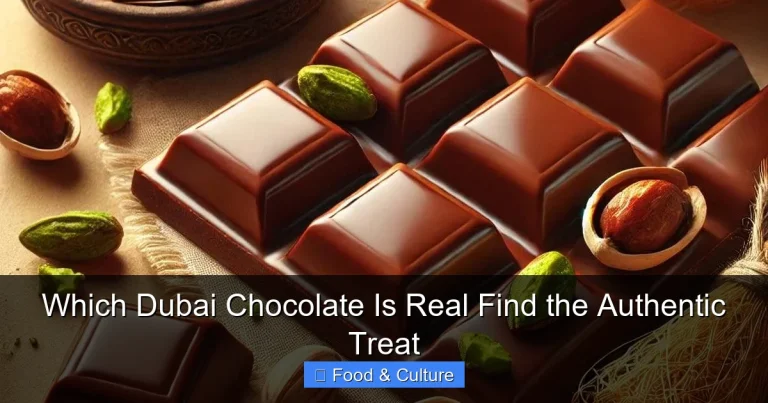 Which Dubai Chocolate Is Real Find the Authentic Treat