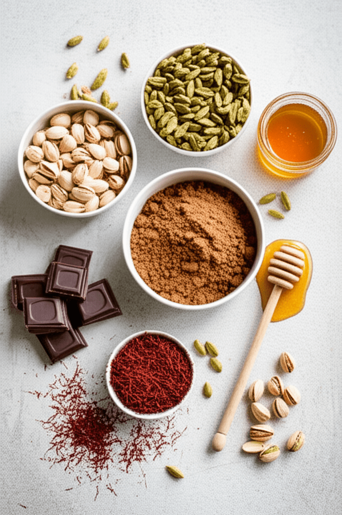 Generate a high-quality, relevant image prompt for an article about: Where to Get Ingredients for Du