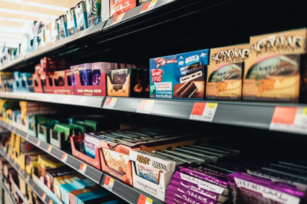 Generate a high-quality, relevant image prompt for an article about: Is Dubai Chocolate at Walmart?