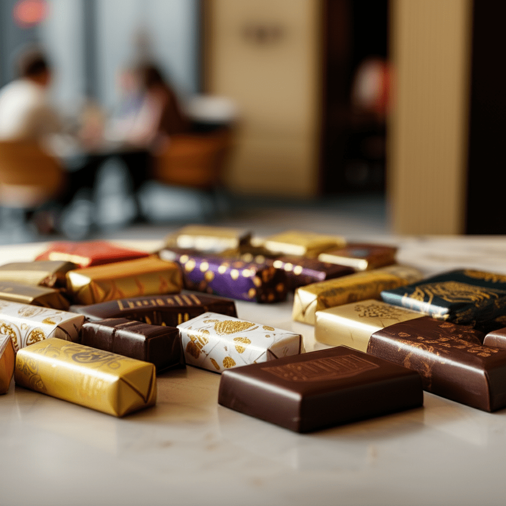 Generate a high-quality, relevant image prompt for an article about: Does Costco Have Dubai Chocolat