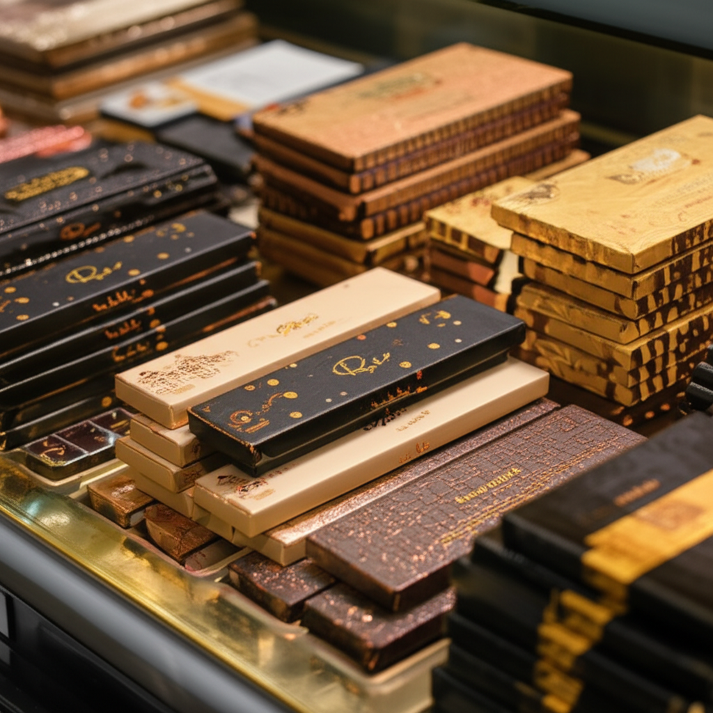 Generate a high-quality, relevant image prompt for an article about: Does Five Below Have Dubai Choc