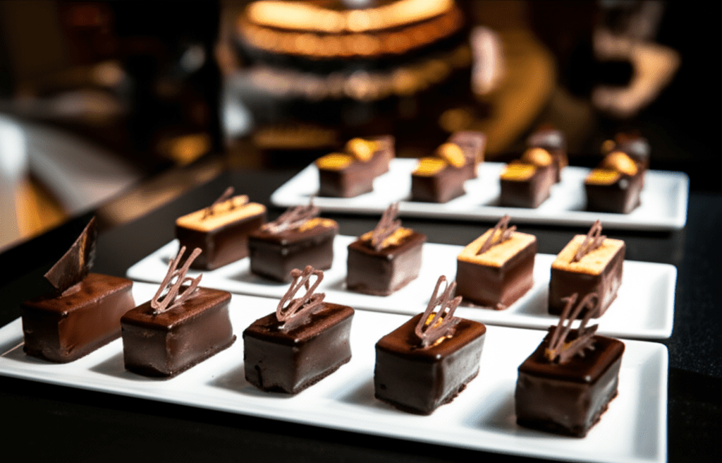 Generate a high-quality, relevant image prompt for an article about: Dubai Chocolate Dessert Ideas: