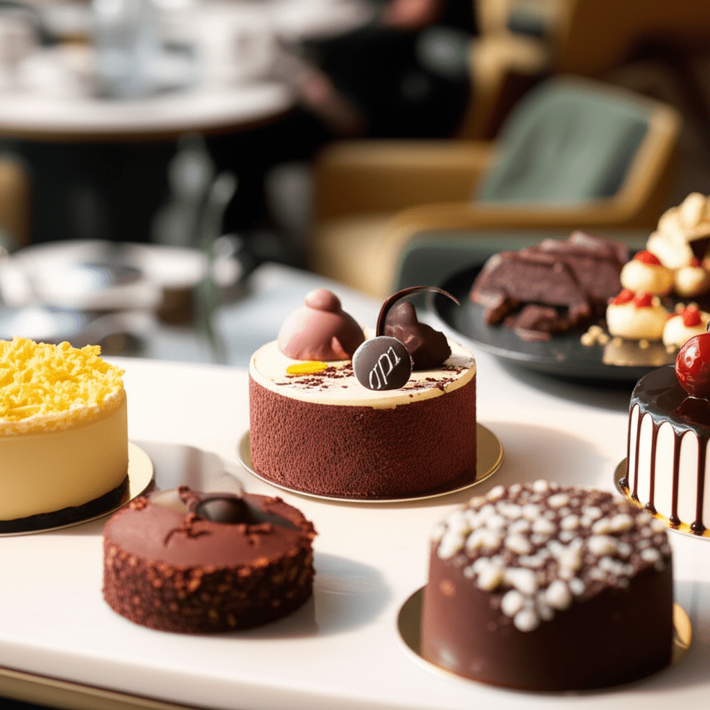 Generate a high-quality, relevant image prompt for an article about: Dubai Chocolate Dessert Ideas: