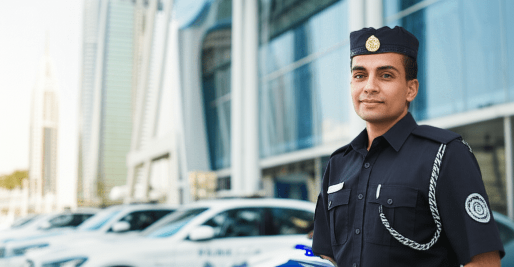 Generate a high-quality, relevant image prompt for an article about: How to Contact Dubai Police: Fa