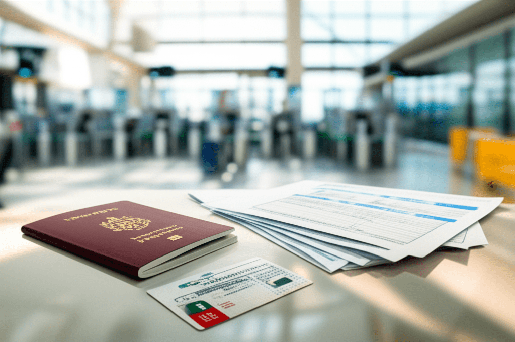 Generate a high-quality, relevant image prompt for an article about: How to Convert Tourist Visa to
