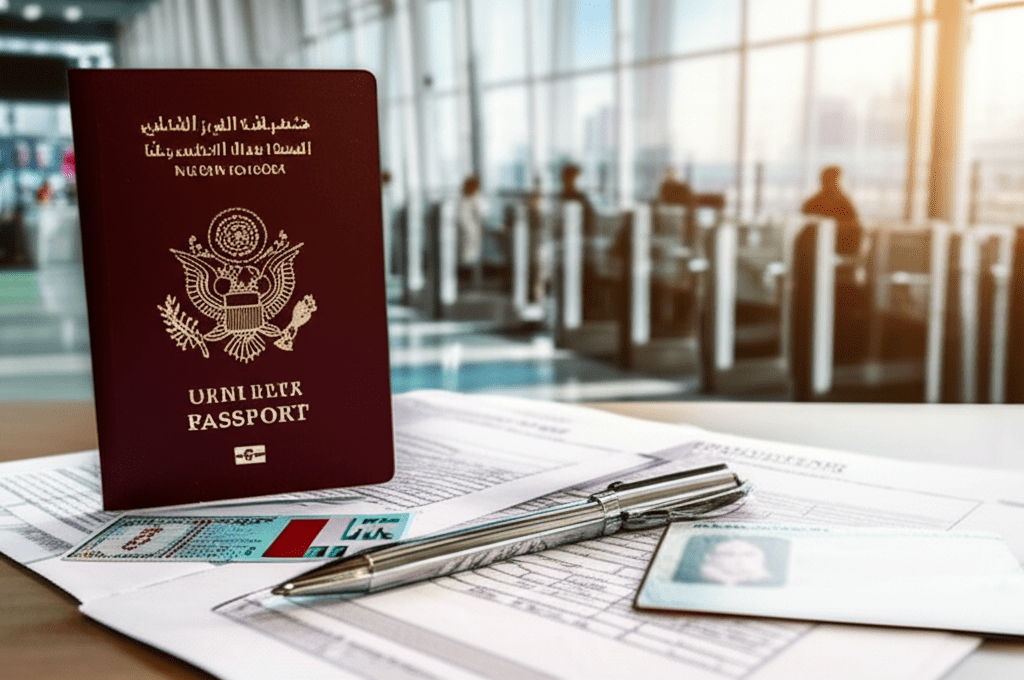 Generate a high-quality, relevant image prompt for an article about: How to Convert Tourist Visa to