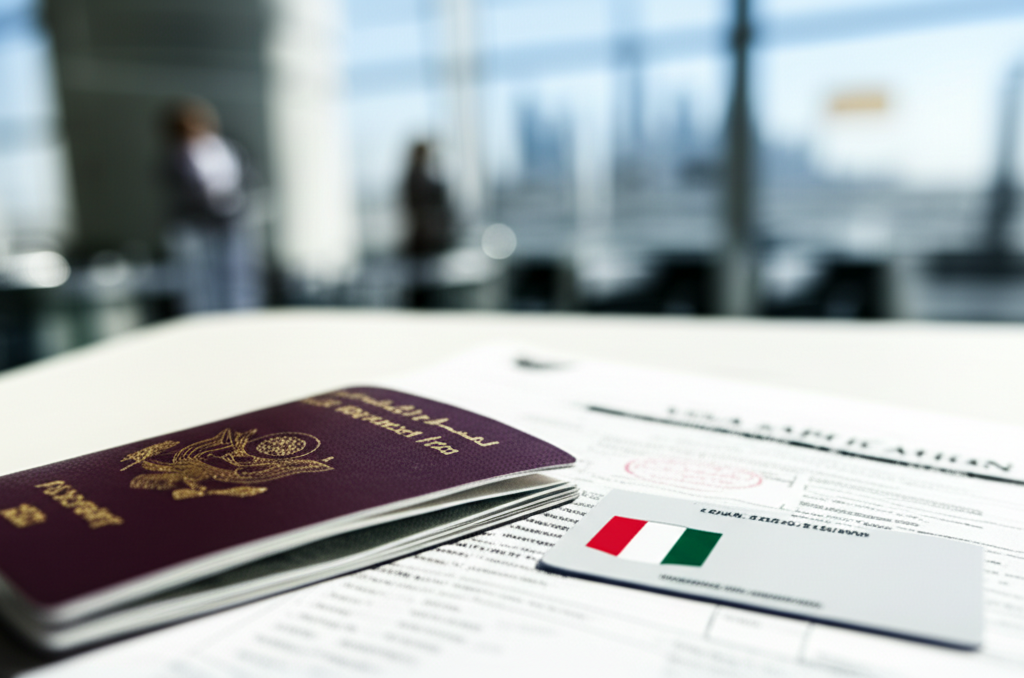 Generate a high-quality, relevant image prompt for an article about: How to Apply for Dubai Golden V