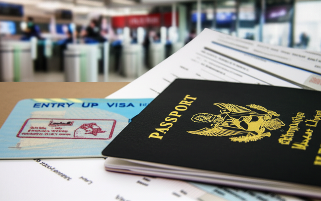 Generate a high-quality, relevant image prompt for an article about: How to Check Ban on Dubai Visa