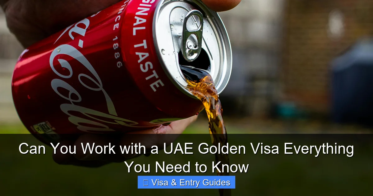 Can You Work with a UAE Golden Visa Everything You Need to Know
