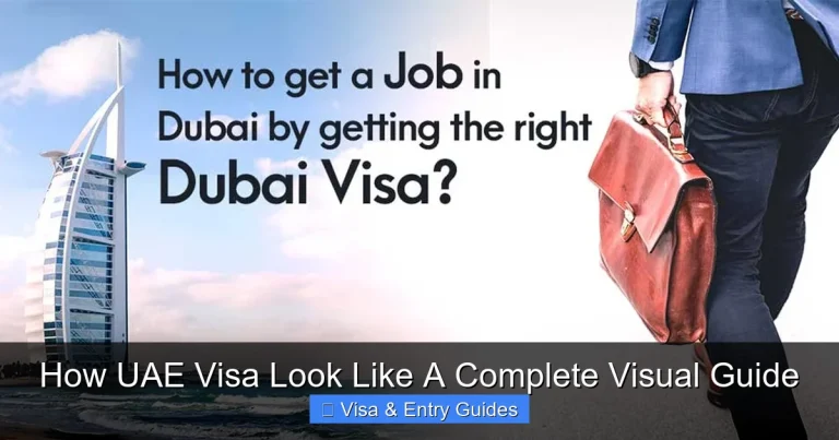 How UAE Visa Look Like A Complete Visual Guide