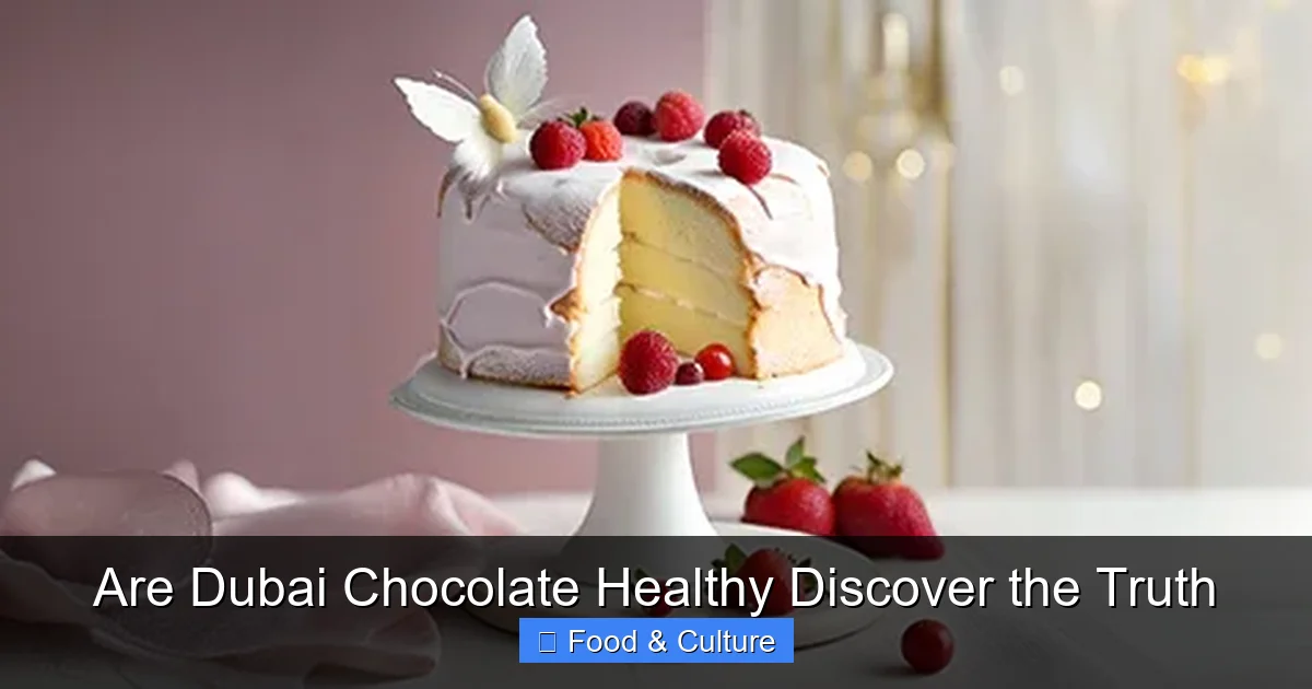 Are Dubai Chocolate Healthy Discover the Truth