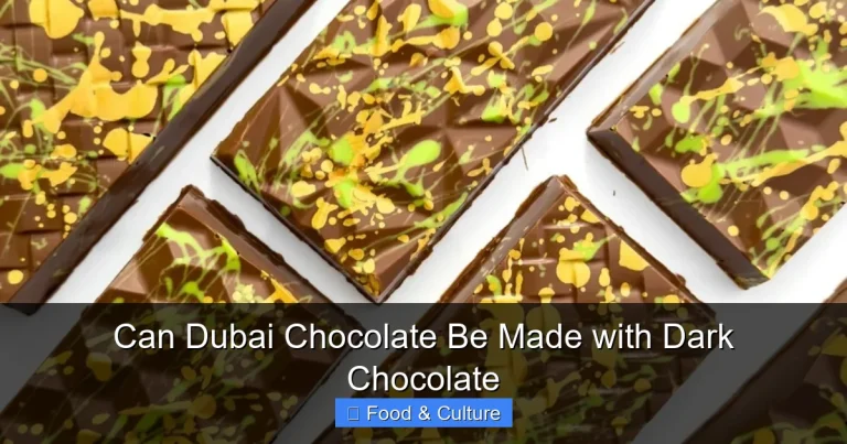Can Dubai Chocolate Be Made with Dark Chocolate Can Dubai Chocolate Be Made with Dark Chocolate