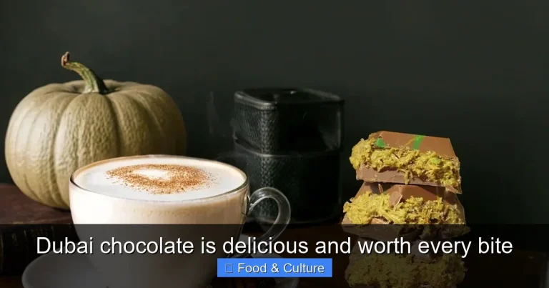Dubai chocolate is delicious and worth every bite