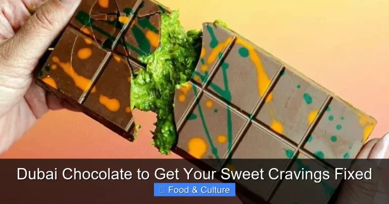 Dubai Chocolate to Get Your Sweet Cravings Fixed