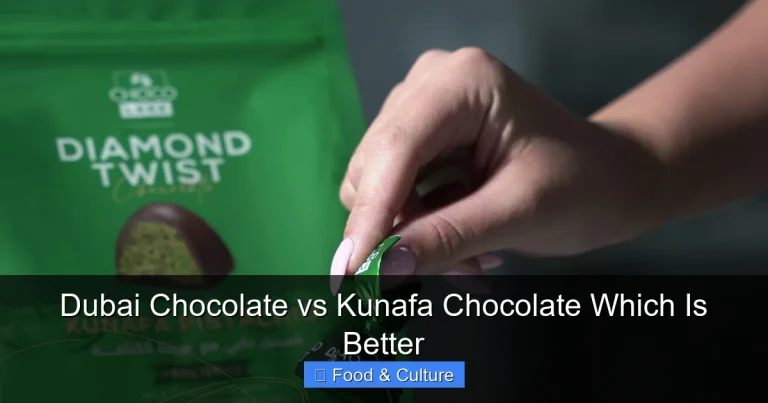 Dubai Chocolate vs Kunafa Chocolate Which Is Better