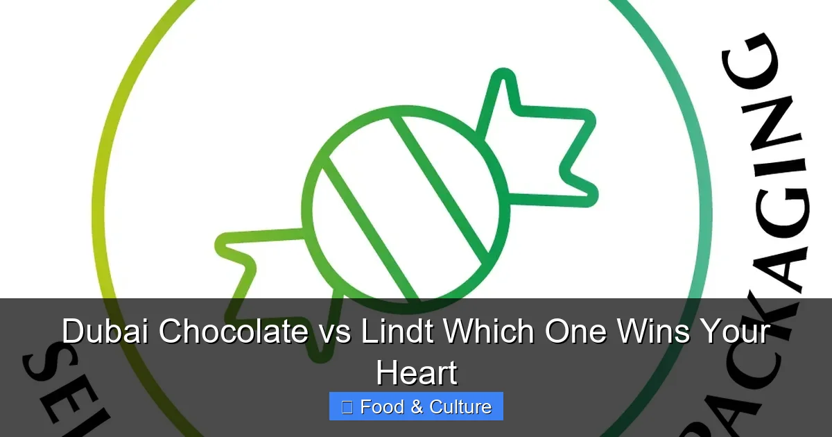 Dubai Chocolate vs Lindt Which One Wins Your Heart
