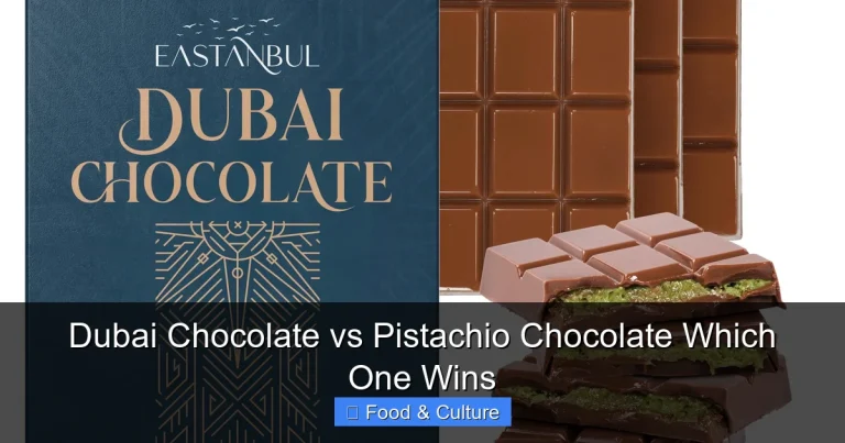 Dubai Chocolate vs Pistachio Chocolate Which One Wins