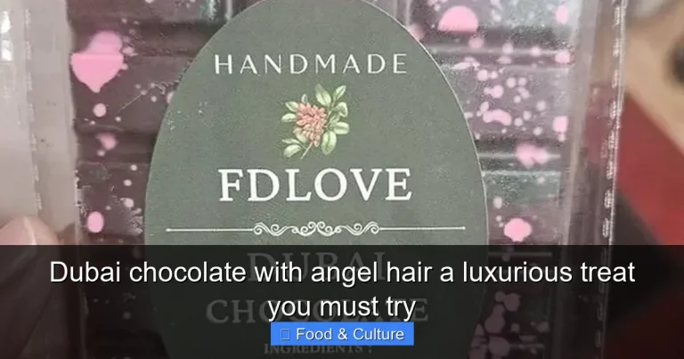 Dubai chocolate with angel hair a luxurious treat you must try