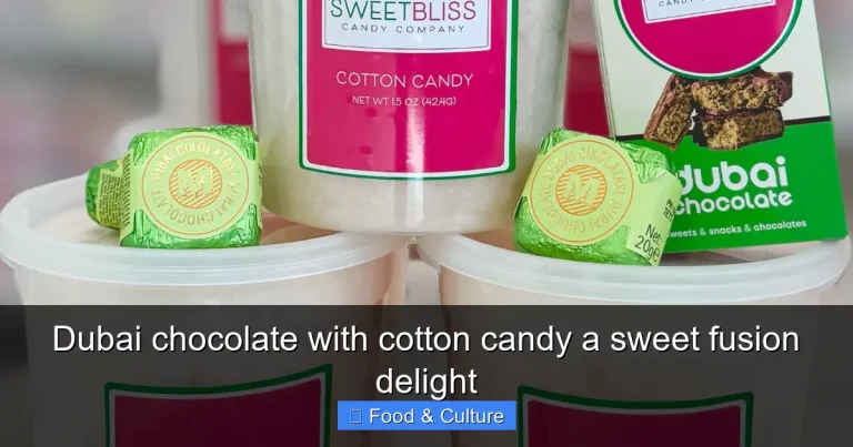 Dubai chocolate with cotton candy a sweet fusion delight