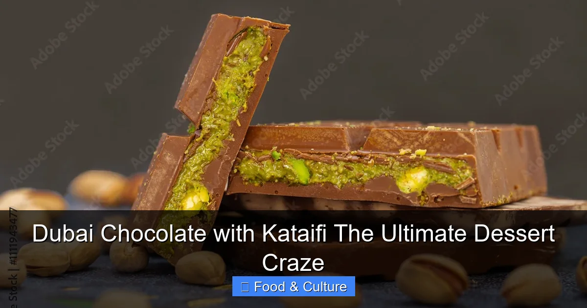 Dubai Chocolate with Kataifi The Ultimate Dessert Craze