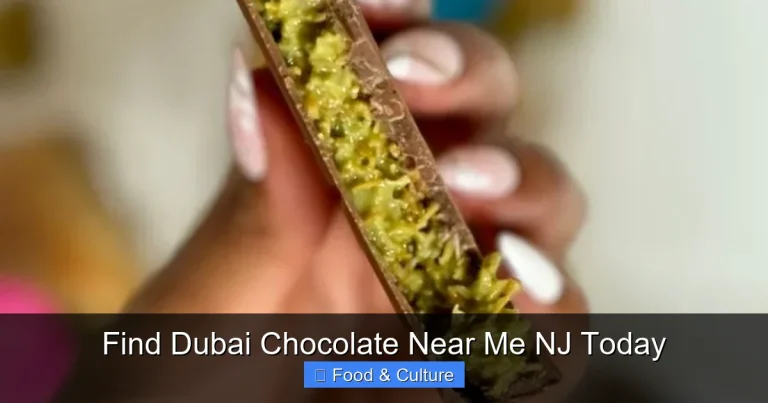 Find Dubai Chocolate Near Me NJ Today