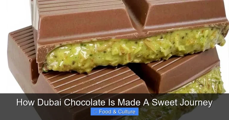 How Dubai Chocolate Is Made A Sweet Journey