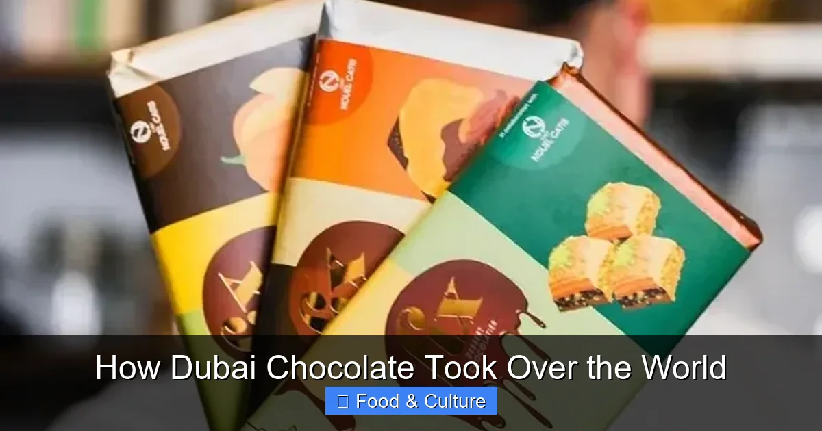 How Dubai Chocolate Took Over the World