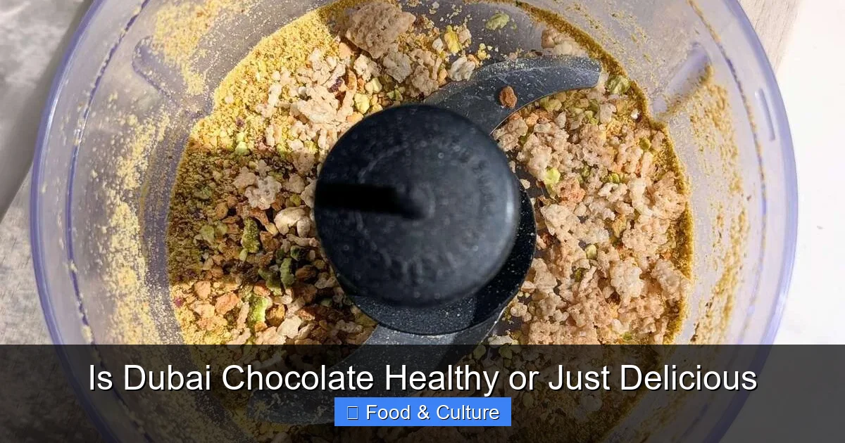 Is Dubai Chocolate Healthy or Just Delicious