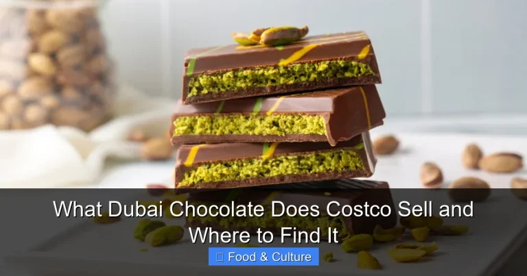 What Dubai Chocolate Does Costco Sell and Where to Find It