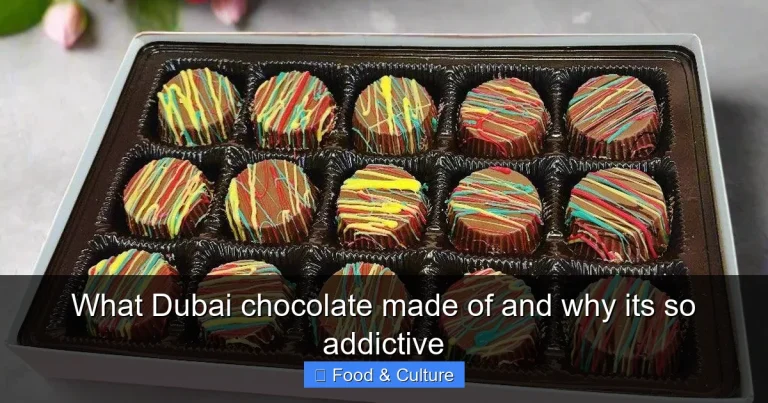 What Dubai chocolate made of and why its so addictive