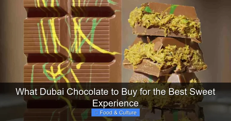 What Dubai Chocolate to Buy for the Best Sweet Experience