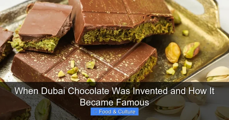 When Dubai Chocolate Was Invented and How It Became Famous When Dubai Chocolate Was Invented and How It Became Famous