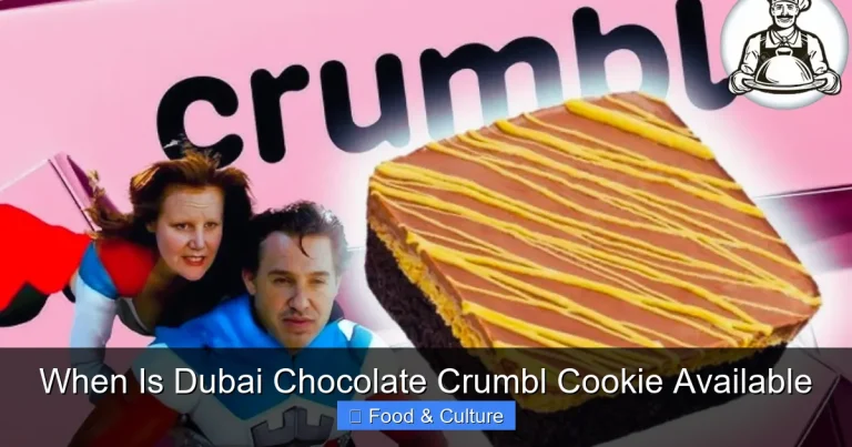 When Is Dubai Chocolate Crumbl Cookie Available
