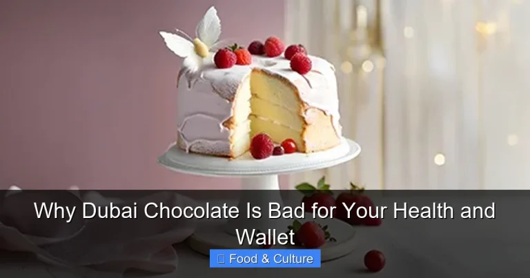 Why Dubai Chocolate Is Bad for Your Health and Wallet